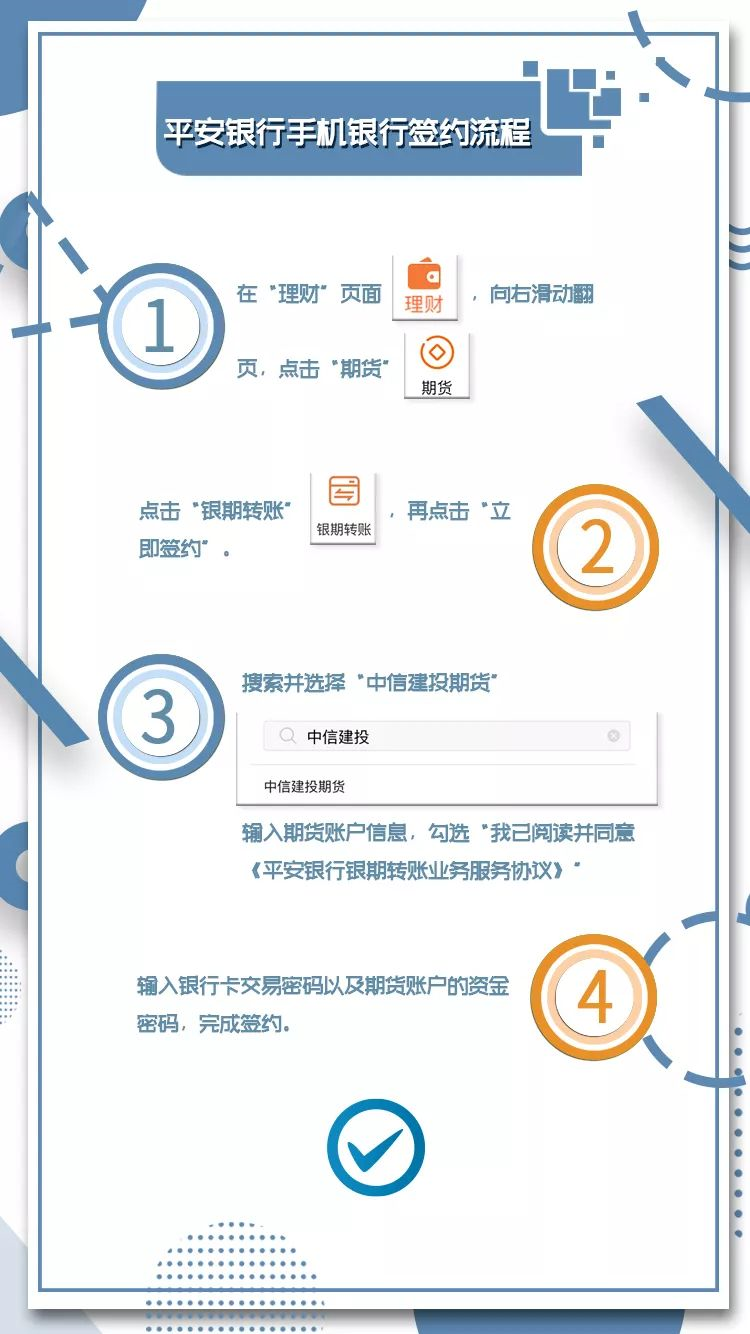 平安银行手机银期签约流程——中信建投期货杭州分公司